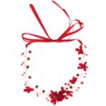 thumbnail image 1 of Miangastore Bandeau Fleur Mariage Bandeau de Mariée Accessoire Cheveux pour Adolescente, 1 of 8