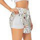 thumbnail image 1 of Balery Wildflower Watercolor Pantalones cortos deportivos para mujer con forro y dos bolsillos, elásticos, para entrenamiento, gimnasio, yoga-Medium, 1 of 7