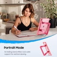 thumbnail image 4 of Funda para tablet FINTIE para iPad Air 11 pulgadas M3 M2 10.9 pulgadas rosa, 4 of 9
