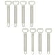 thumbnail image 1 of 8PCS Mini Portable Stainless Steel Manual Opener Beer Bottle Lids Opener Kitchen Accessories, 1 of 5