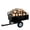 750 lbs weight capacity, variant on Kselythan Garden Utility Trailer, Heavy Duty Steel Lawn Mower Trailers, ATV Trailer, 750 Lb 15 Cu.Ft. with Removable Sides, Pneumatic Tires and Quick Dump Pull Back, Dump Trailers for Gardens, Tracto