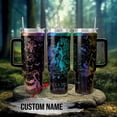 thumbnail image 2 of Jack Sally Couple Nightmare Christmas Tumbler, Jack And Sally Engraved Tumbler 40oz, Pumpkin King Skellinton Tumbler, Spooky Tumbler, 2 of 3