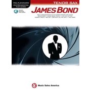 Hal Leonard James Bond  Tenor Sax -Audio Online