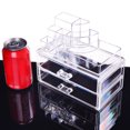 thumbnail image 2 of Tier Drawers Stackable Cosmetics Makeup Organizer and Jewelry Storage Display Box Countertop, 2 of 6