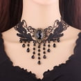 thumbnail image 4 of Set de joyas Faccubee Halloween Gothic Steampunk para mujer, 4 of 6