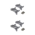 thumbnail image 4 of Vogacara Placa amortiguadora de Metal para coche de Control remoto, piezas de repuesto para vehículo 1:18, reemplazo de modificación para Wltoys A949 Tipo 3 2piezas Vogacara CBP214593, 4 of 6