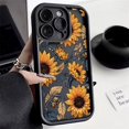 thumbnail image 2 of Funda de teléfono mate con estampado de girasoles para Xiaomi Redmi Note 13, 12, 11 Pro Plus, 5G, 12S, 11S, 10S, 10, 12C, 13C, 12, 13, 4G, cubierta parachoques suave, 2 of 5