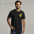 thumbnail image 2 of Men's Pokemon Pikachu Lightning logo Graphic Tee Black Medium, 2 of 8
