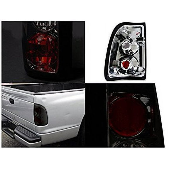 Spec-D Tuning LT-DAK97G-TM Dodge Dakota Altezza Tail Lights Smoke Pair