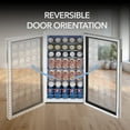 thumbnail image 4 of Whynter 90 Can Stainless Steel Beverage Refrigerator with Lock, 2.5 Cu. Ft. BR-091WS, 4 of 21