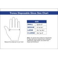 thumbnail image 2 of Tronex Vinyl Disposable Gloves, Food Safe, Powder-Free, White, Medium (Box of 100), 2 of 9