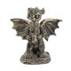 thumbnail image 4 of Figura de dragón, adorno de dinosaurio, adorno de animales, regalos novedosos, escultura de estatua para oficina, hogar, sala de estar y jardín Dinosaurio abrazado, 4 of 8