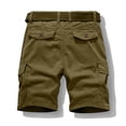 thumbnail image 4 of Mens Camo Cargo Shorts Wild Outdoor - Cotton Relaxed Fit Utility Multi-Pocket Shorts Design for Outdoor Wild Activities and Casual Daily Wear Earthy Yellow S, 4 of 5