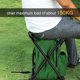 thumbnail image 5 of Silla de pesca plegable para acampar al aire libre Mochila Senderismo Bolsa de asiento (camuflaje) Tmvgtek pescar, 5 of 9