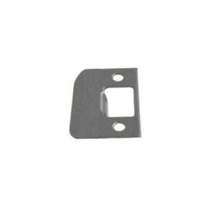 Polished Brass Strike Plate - Baldwin 5510.FSTR 1.625