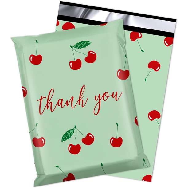 Jowlroel Christmas Poly Mailer 10x13 pulgadas 25 piezas, bolsas de envío impermeables y resistentes al desgarro para ropa, bolsas de correo fuertes con autosellado, lindas bolsas de embalaje para pequ