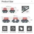 thumbnail image 3 of Yayeee Faucet Mat for Kitchen Sink 14.7" Diatomite Long Splash Guard Pad, Abstract Elephant, 3 of 7