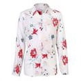 thumbnail image 1 of Blusas de mujer 2023 de talla grande 5XL blusa con cuello vuelto camisa Casual Tops ropa de trabajo elegante camisas de gasa ropa de mujer Tops Tan Jianjun  unisex, 1 of 2
