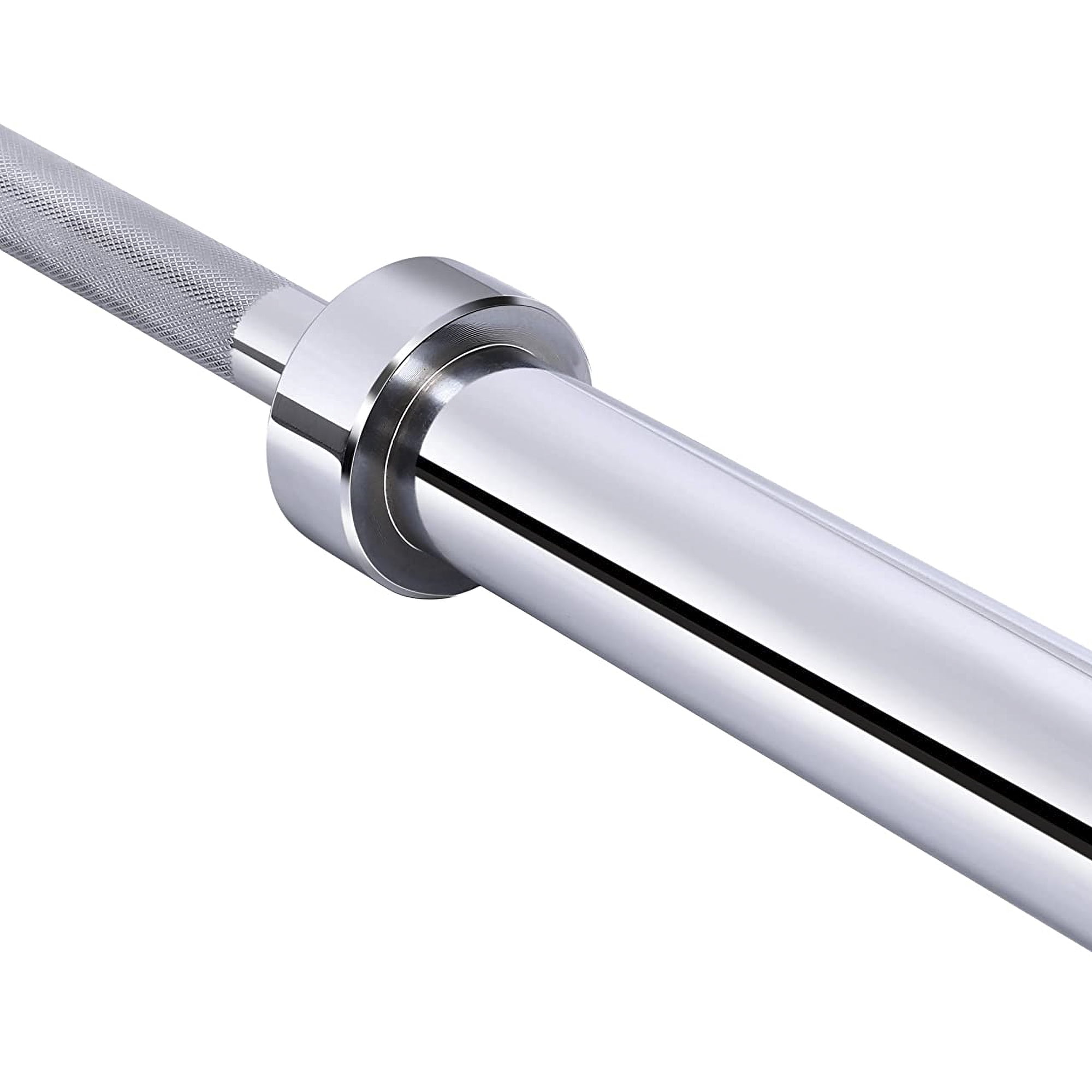 BalanceFrom Standard Weightlifting Solid Olympic Barbell, 2 Inch, 5 Feet