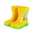 thumbnail image 6 of Otqutp Children Shoes Girls Single Shoes Bowknot First Shoes Buckle Strap Toddler Soft Bottom Breathable Princess Shoes 0-13 Years(Yellow,8-9 Years), 6 of 7
