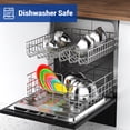 thumbnail image 6 of Stainless Steel Mixing Bowls Set, TINANA 6 Pack Mixing Bowls with Lids, Metal Nesting Storage Bowls for Kitchen, 4.5/3/2.5/2/1.5/0.75QT, Great for Prep, Baking, Serving, Multicolor, 6 of 10