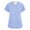 Light Blue, variant on Scrub Tops Women Short Sleeve V-Neck Nurse Working Uniforms 2025 New Solid Color Medical Plus Size Scrub T Shirts