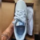 thumbnail image 4 of New Balance 425 Skate Sneaker 6.5 White Leather Light Blue Lace Up Low Top Shoes, 4 of 6