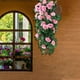 thumbnail image 5 of Flores artificiales, flores falsas, flores artificiales, ramos de rosas simuladas, cestas colgantes de pared con flores simuladas, paisajismo decorativo, flores artificiales, flores de ratán para deco, 5 of 6