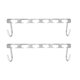 thumbnail image 3 of Perchas que ahorran espacio Percha de metal Percha mágica en cascada Organizador de ropa para armario Percha plegable multifuncional (paquete de 4), 3 of 5