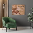 thumbnail image 3 of Scripture Walls  Wisdom Matthew 7:7 Bible Verse Canvas Christian Wall Art Ready to Hang Unframed, 3 of 12