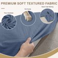 thumbnail image 6 of JIATER Sofa Cover Sectional Couch Cover for L Shape Sofa Towel Throw Sofa Blanket Slipcover for 3 Cushion Couch,78"x134",Blue, 6 of 10