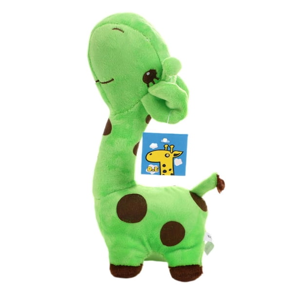 Jirafa de juguete de peluche suave, muñeco de peluche de animales de dibujos animados, regalo de cumpleaños, boda, evento, 18cm/28cm