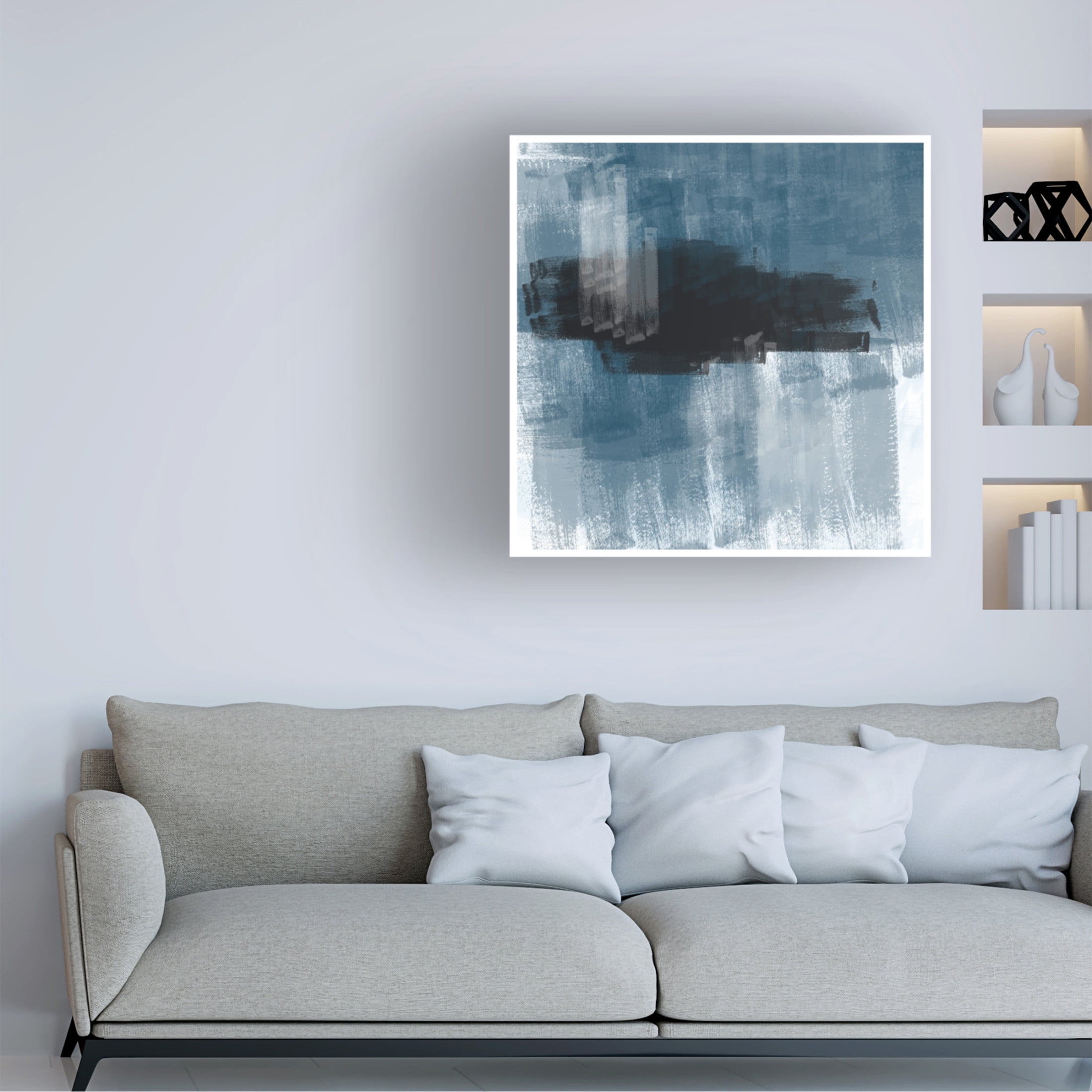 Trademark Fine Art THE MIUUS STUDIO Abstract Art No1 Canvas Wall Art