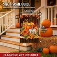 thumbnail image 6 of CSZPPQAF Happy Fall Garden Flags 12x18 Double Sided,165 GSM Polyester Fall Yard Decoration Flags, Fade Resistant, 6 of 6