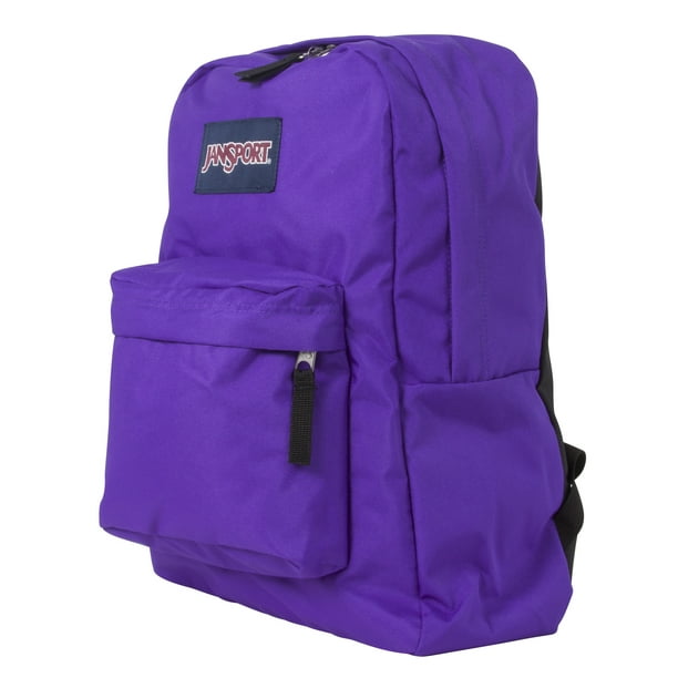 electric purple jansport backpack SuperBreak Plus FX ergonomic S JanSport Cool Student Backpack With