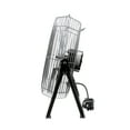 thumbnail image 2 of TPI Corporation F18-TE Industrial Workstation Fan, Floor Stand, 18" Diameter Blade, 120 Volt 1PH 1/8HP TEAO 3-Speed Motor, Rocker Switch, Silver & Black Finish, 2 of 8