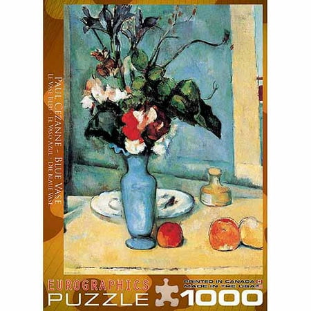 EuroGraphics Blue Vase by Cezanne 1000-Piece Puzzle