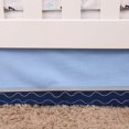 thumbnail image 4 of Elephant Lion Crib Bedding Set for Boys, 3 Piece Includes Quilt,Fitted Sheet,Crib Skirt, Blue Baby Nursery Set, Portable Standard Set(Nautical Theme), 4 of 7