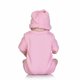 thumbnail image 3 of Muñeca bebé renacida niña bebé juguete de baño cuerpo completo de silicona ojos cerrados muñeca bebé durmiendo con ropa 10 pulgadas 25 cm realista lindo regalos juguete rosa, 3 of 7