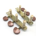 thumbnail image 4 of 2Pcs Classical Guitar Tuning Pegs Keys Machine Heads 3L3R Professional Guitar Accessories Guitar Parts,Red-Brown, 4 of 8