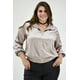 thumbnail image 2 of Chaqueta bomber Tallas Extras, 11811 (Beige) beige 38 Roman Fashion CH-ZB-11811-BEIGE, 2 of 8