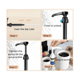 thumbnail image 2 of Coffee Syrup Pump Dispenser, 6 Pack Syrup Pump for 750Ml/25.4 Syrup , 3Colors Pumps for Coffee Syrup, 2 of 7