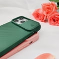 thumbnail image 4 of Compatible with iPhone 13 Pro Max Case with Camera Cover, Cute Creative Design Slide Camera Lens Cover Protector Case Both Sides Non-Slip Bumper Protective Cover Case for Women Girls Men Green, 4 of 7
