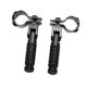 thumbnail image 1 of 2 piezas de estriberas Zulema para motocicletas Accesorio de reparación Negro, 1 of 8
