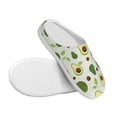 thumbnail image 3 of Kdxio Green Avocado Women's Men's Slippers Plush Slip-On House Slipper for Winter Indoor Soft Cushion Non-slip Fluffy Slides Slippers-11, 3 of 7