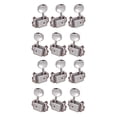 thumbnail image 4 of Becaristey Guitare Électronique Tuning Pegs 6-strings Guitares Rétro Style Machine Tête Tuners Boutons Instrument à Cordes Réparation Argent 2Set, 4 of 6