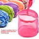 thumbnail image 3 of Bolsa de almacenamiento portátil, hilo de lana de malla cilíndrica, práctico bolso contenedor exquisito (rojo rosa), 3 of 12
