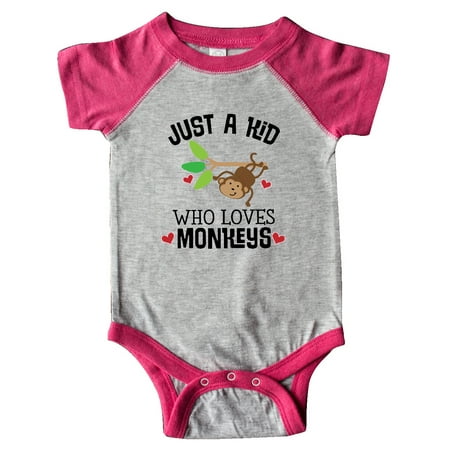 

Inktastic Monkey Lover Jungle Animal Gift Baby Boy or Baby Girl Bodysuit