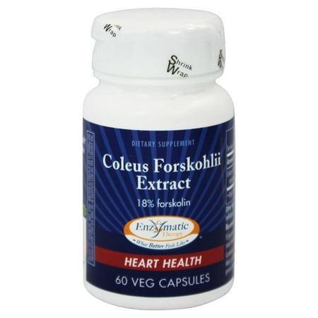 UPC 763948085767 product image for Enzymatic Therapy - Coleus Forskohlii Extract Forskolin - 60 Vegetarian Capsules | upcitemdb.com