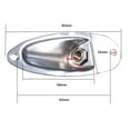thumbnail image 4 of SUTENGDA Prise d'Entrée de Sortie Style Bateau pour Guitare FD Strat Guitare, 4 of 5